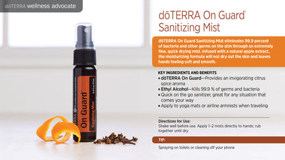 wa doterra on guard sanitizing mist