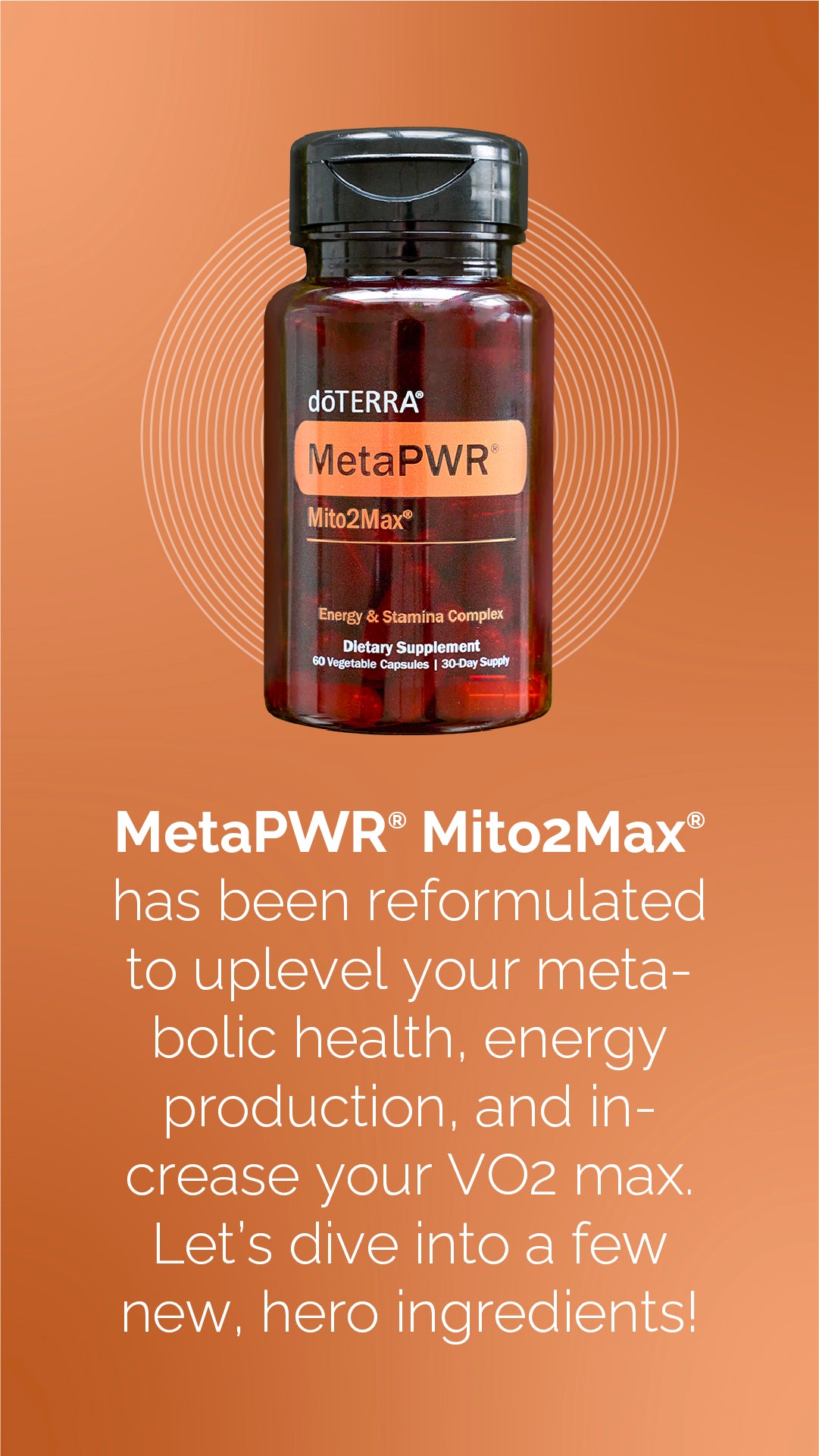 Doterra MetaPWR Mito2max zöldségkapszula